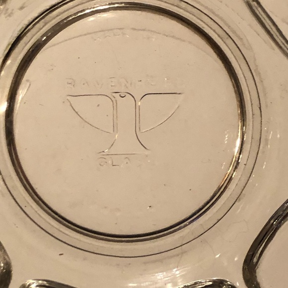 Vintage Ravenhead Thumbprint Pub Beer Glass 5” tall - Picture 3 of 9